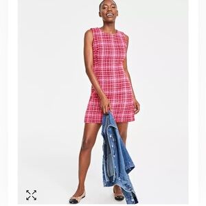 On 34th Women's Tweed Mini Sheath Dress size 6 new with tag